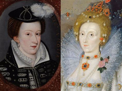 mary stuart and elizabeth tudor|mary queen of scots sister.